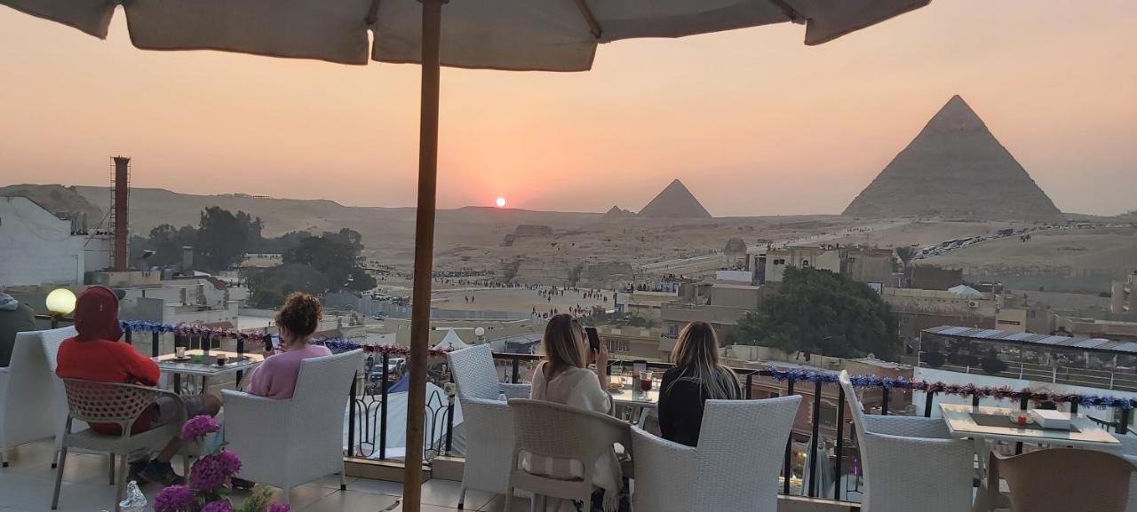 Golden Pyramids View Guest House Kafret el-Gabal Extérieur photo