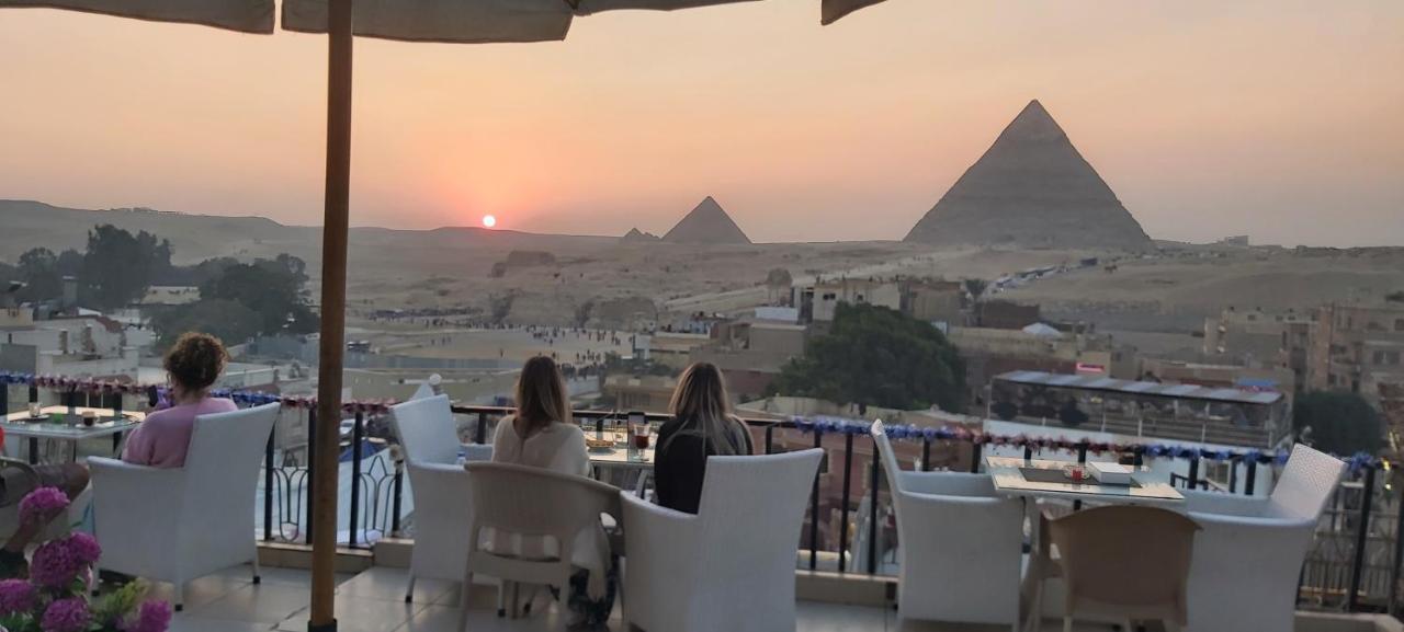 Golden Pyramids View Guest House Kafret el-Gabal Extérieur photo