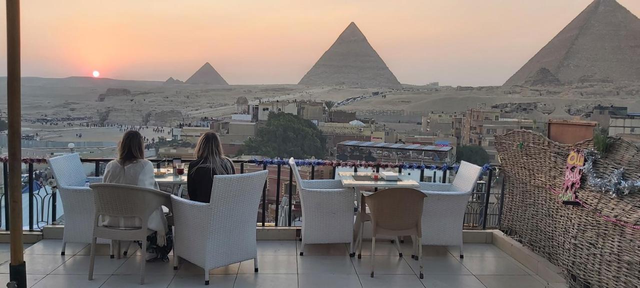 Golden Pyramids View Guest House Kafret el-Gabal Extérieur photo